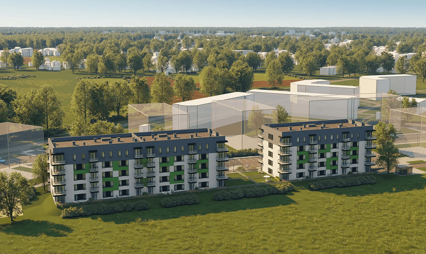 Zielona Aleja wizualizacja